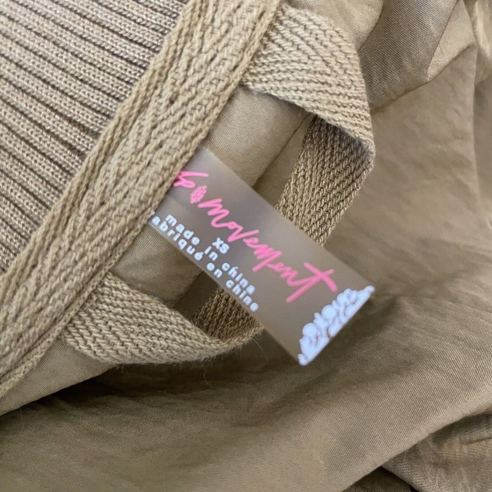 Free People FP Movement Ashani Brown Jumpsuit Atlas Mountain Athleisure XS - Picture 8 of 10